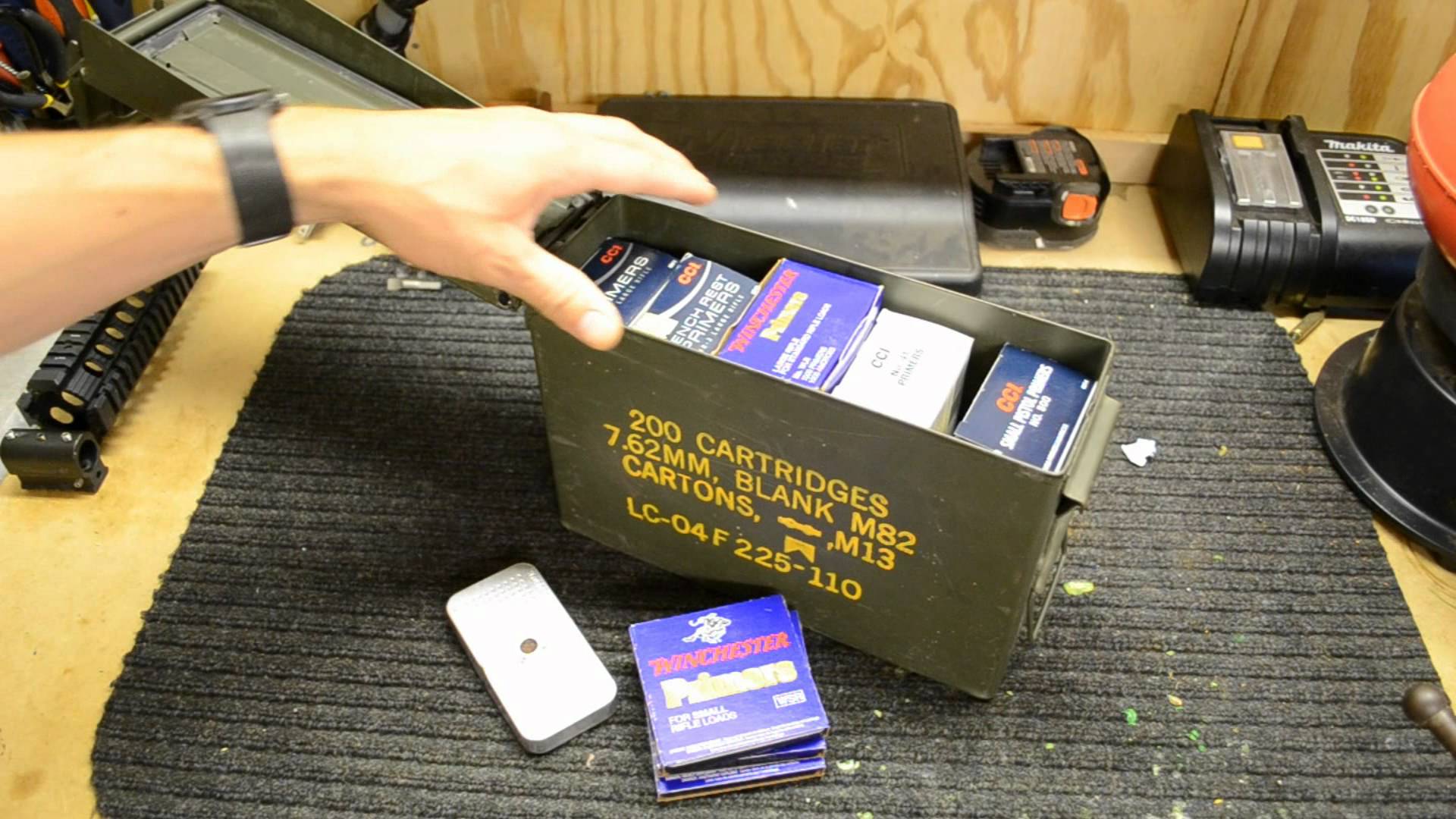 Quick Reloading Tip Primer Storage
