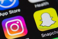 Snapchat, Instagram