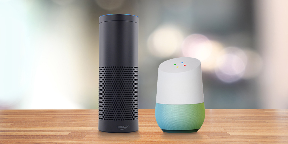 Amazon, Echo, Google, Home