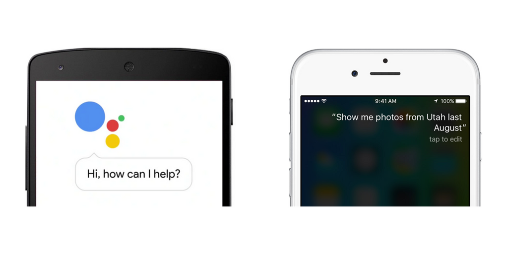 Google Assistant, Siri