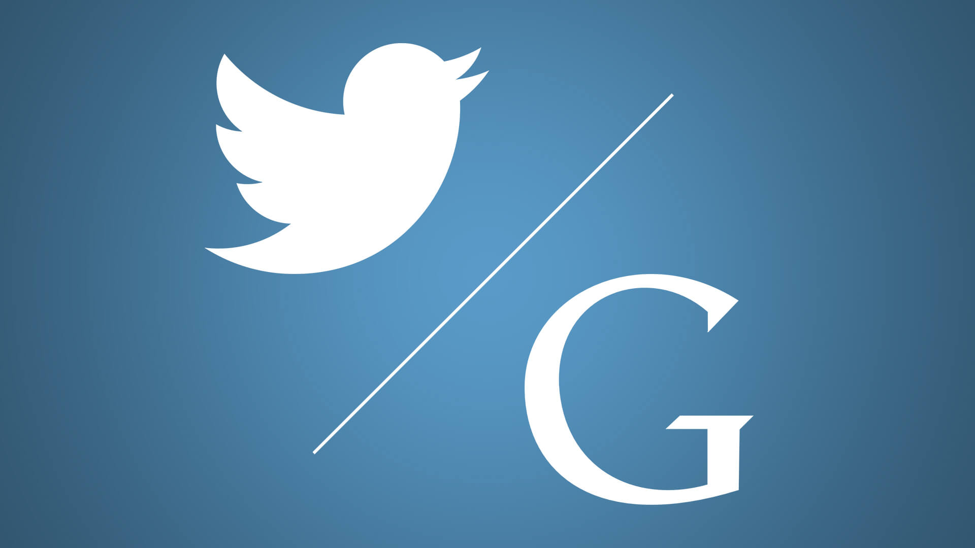 Google, Twitter