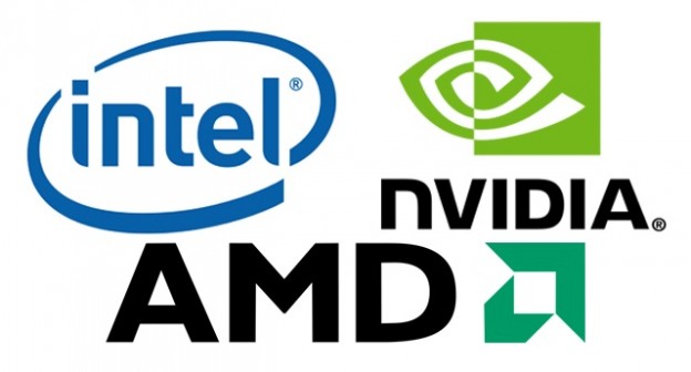 Intel, AMD, Nvidia