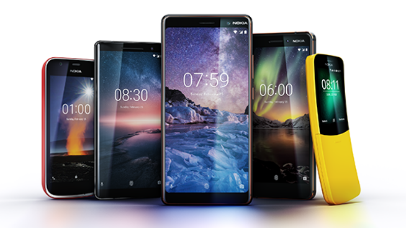 Nokia 6, Nokia 7 Plus, Nokia 8 SIROCCO