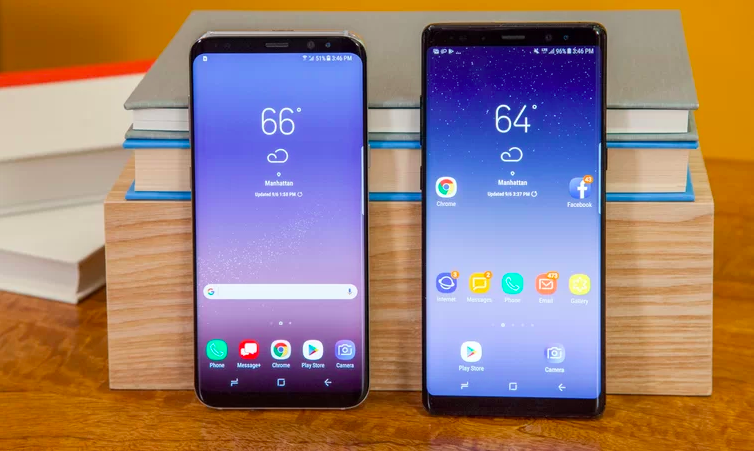 Galaxy S8, Note 8, Samsung