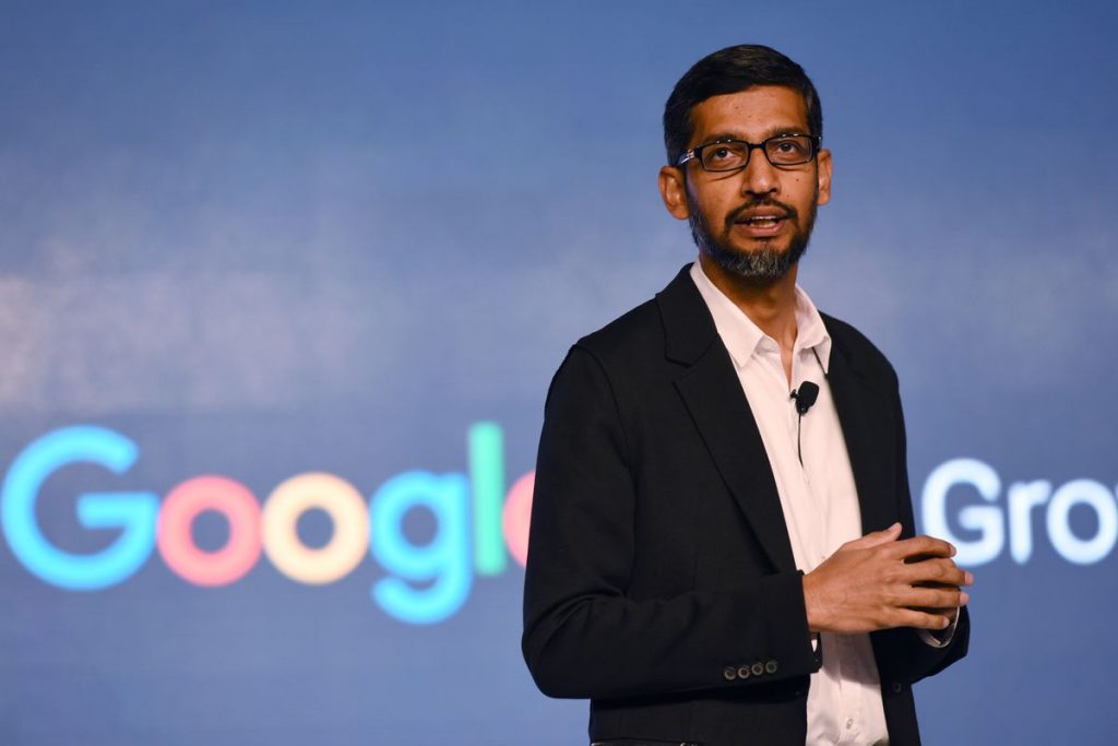 Sundar Pichai, Google