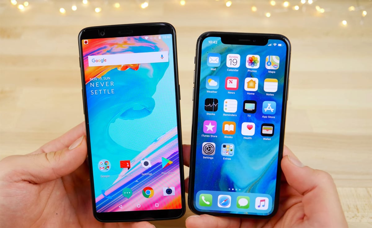 OnePlus 6 vs iPhone X