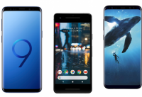Samsung, Galaxy S9, Google Pixel 2
