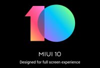 MIUI 10, Xiaomi