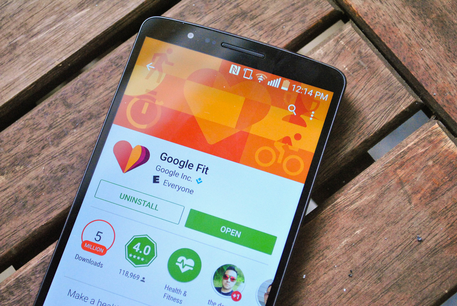 Google Fit, Google