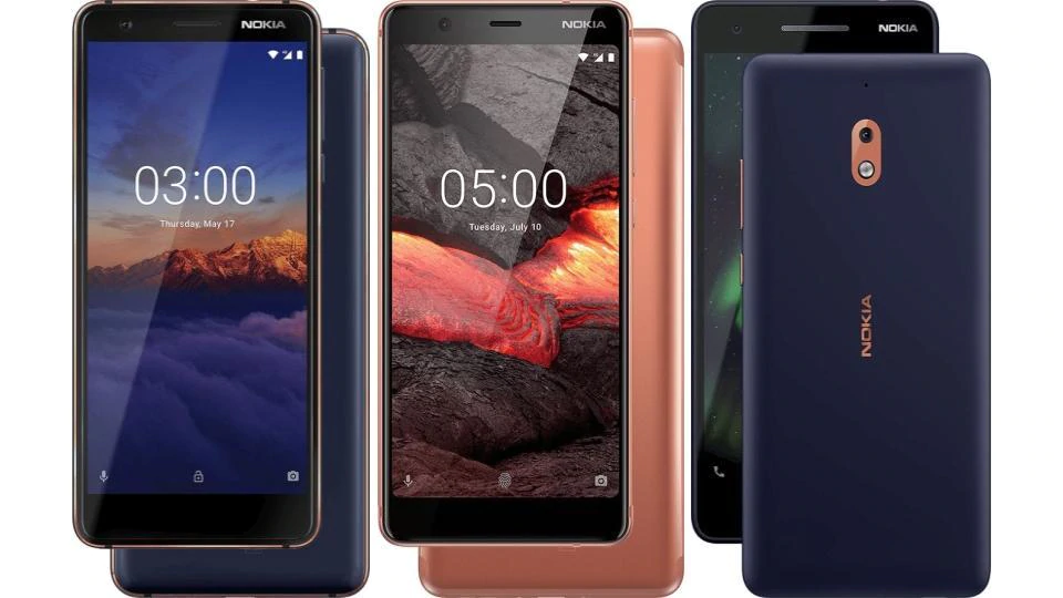 HMD, Nokia 2.1, 5.1, 3.1