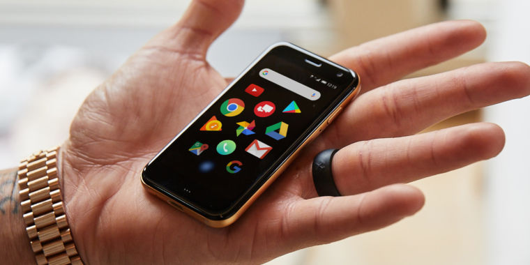 Your Palm-sized phone is out now