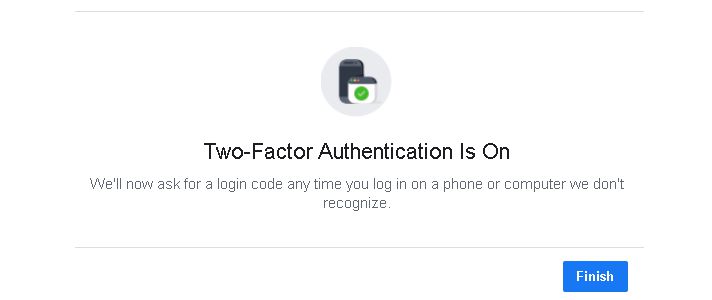1. Use two factor authentication