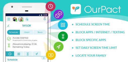 OurPact Best Parental Control App & Family Locator