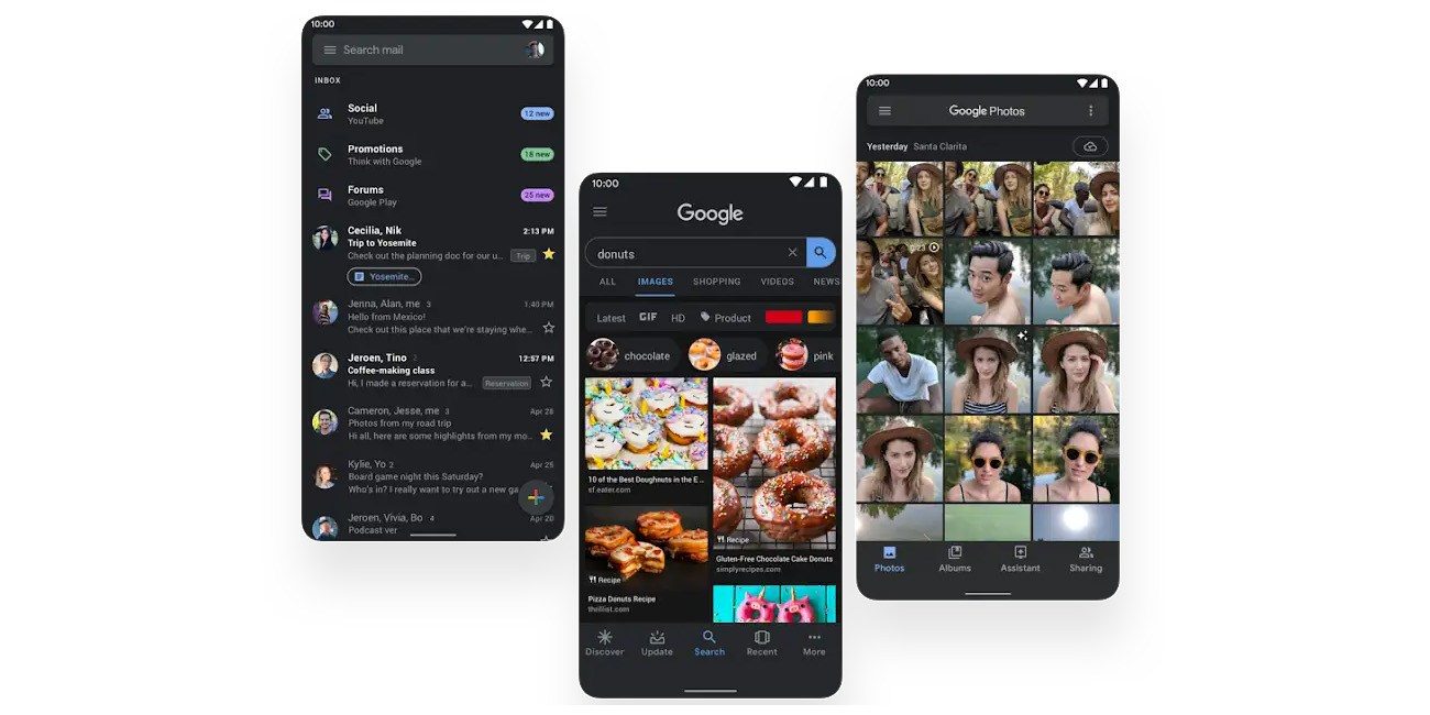 Google Darkish Mode App Roundup Everything To Be Had So Far