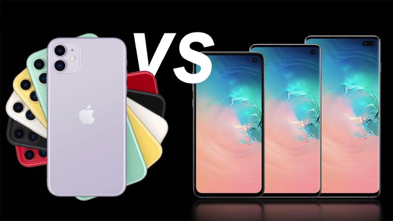 iPhone 11 VS Samsung Galaxy S10