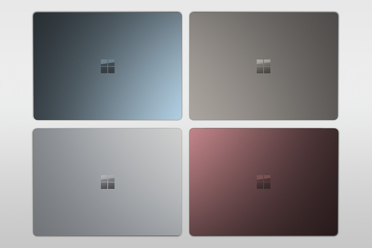 Colors of surface laptop 3