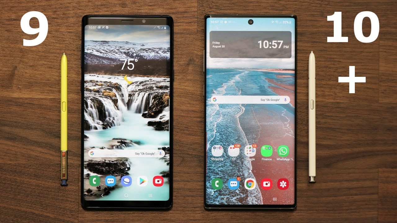 Comparison: Samsung Galaxy Note 8 vs Note 9 vs Note 10 & 10+