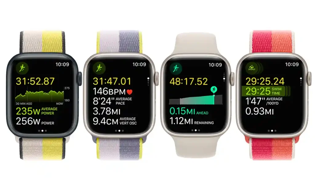 Apple Watch OS 9 fitness