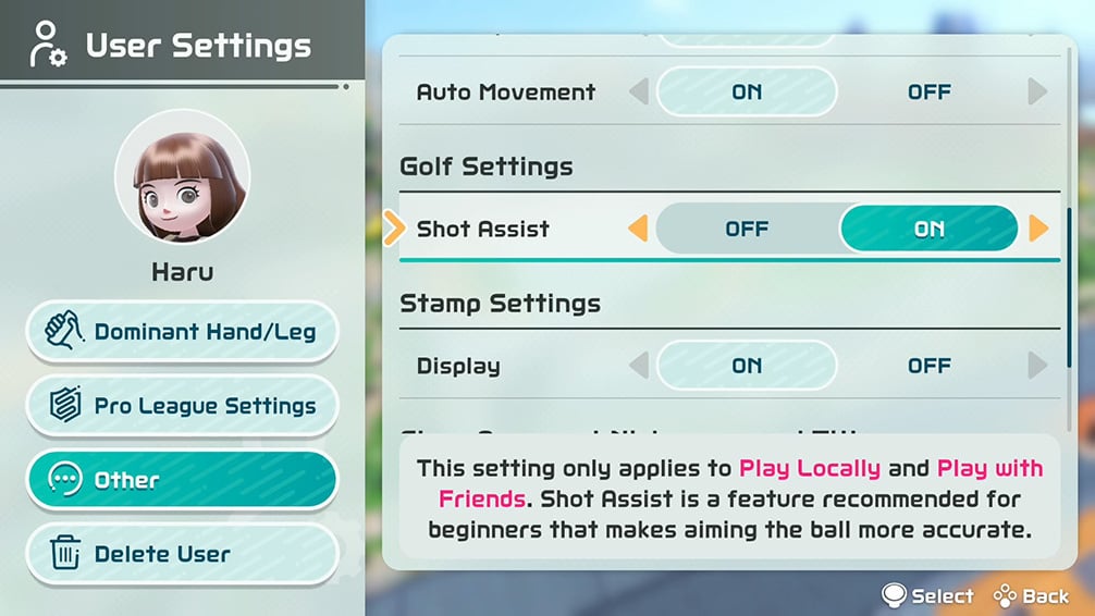 nintendo golf