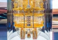 LAS VEGAS, NEVADA - JANUARY 7, 2020: IBM Q System One Quantum Computer at the Consumer Electronic Show CES 2020