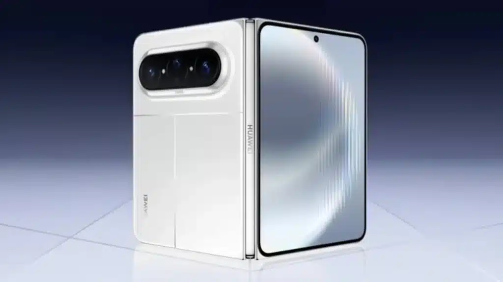 Feels like everyone is launching a wide foldable phone these days. Credit: Huawei
